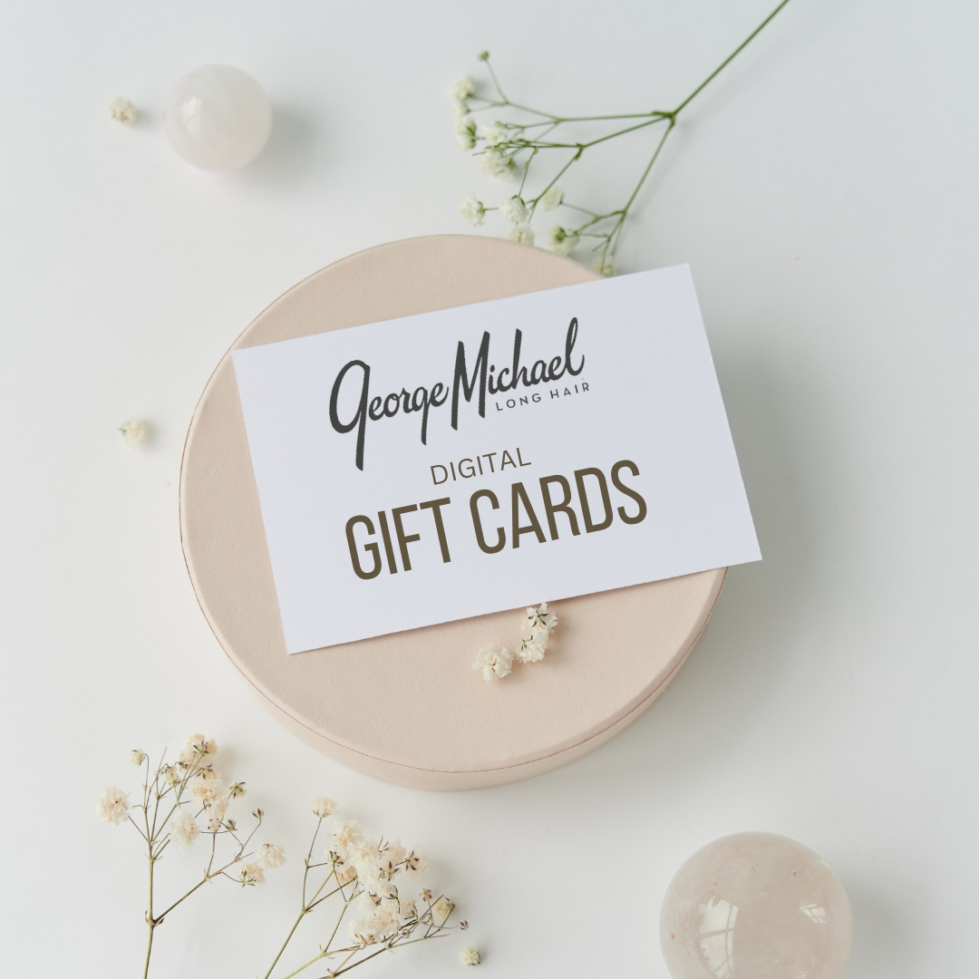 George Michael Long Hair Gift Card