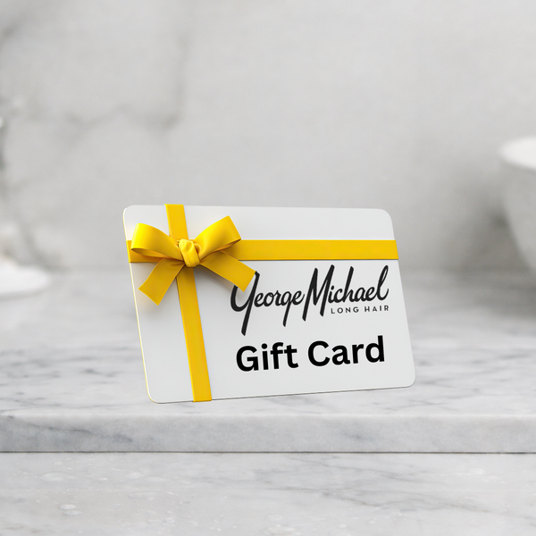 George Michael Long Hair Gift Card