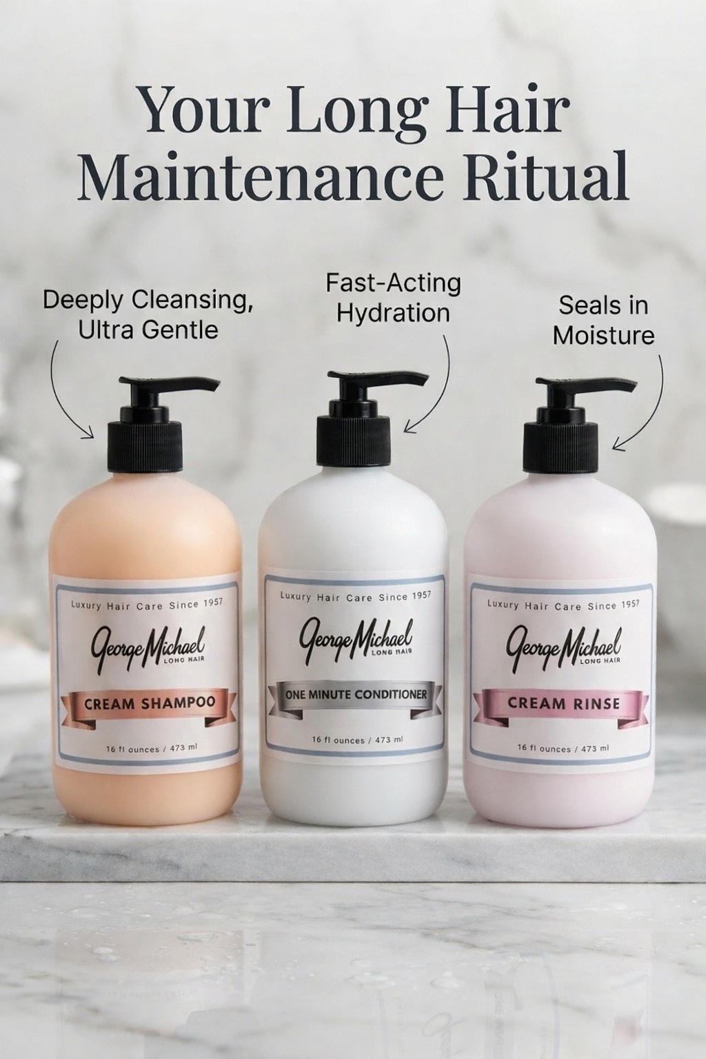 The Long Hair Maintenance Routine